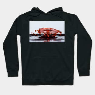 Stop Motion Red Splash Hoodie